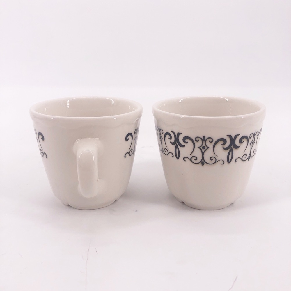 Set 2 Vintage Homer Laughlin Restaurant Wear Cups - Picture 2 of 7